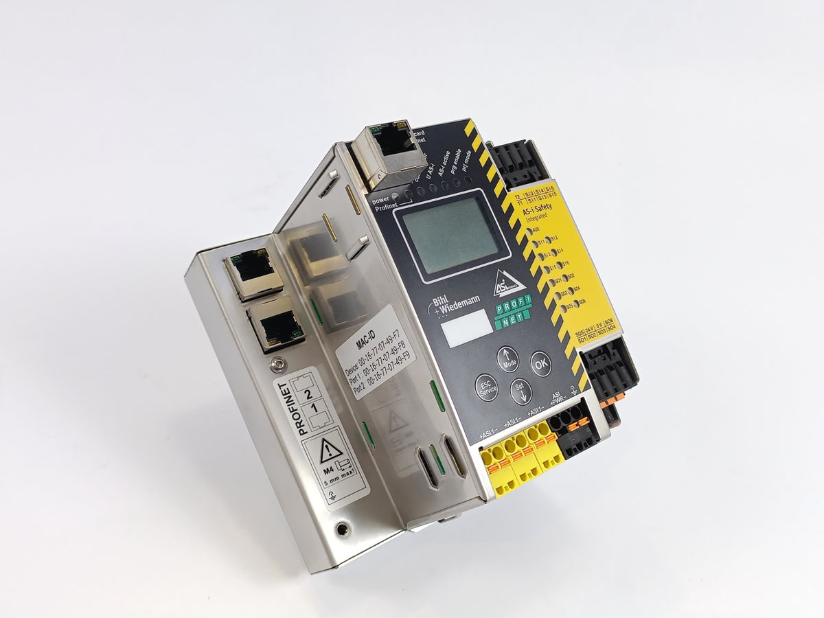 Bihl+Wiedemann BWU2794 AS-i 3.0 Gateway PROFIsafe via PROFINET