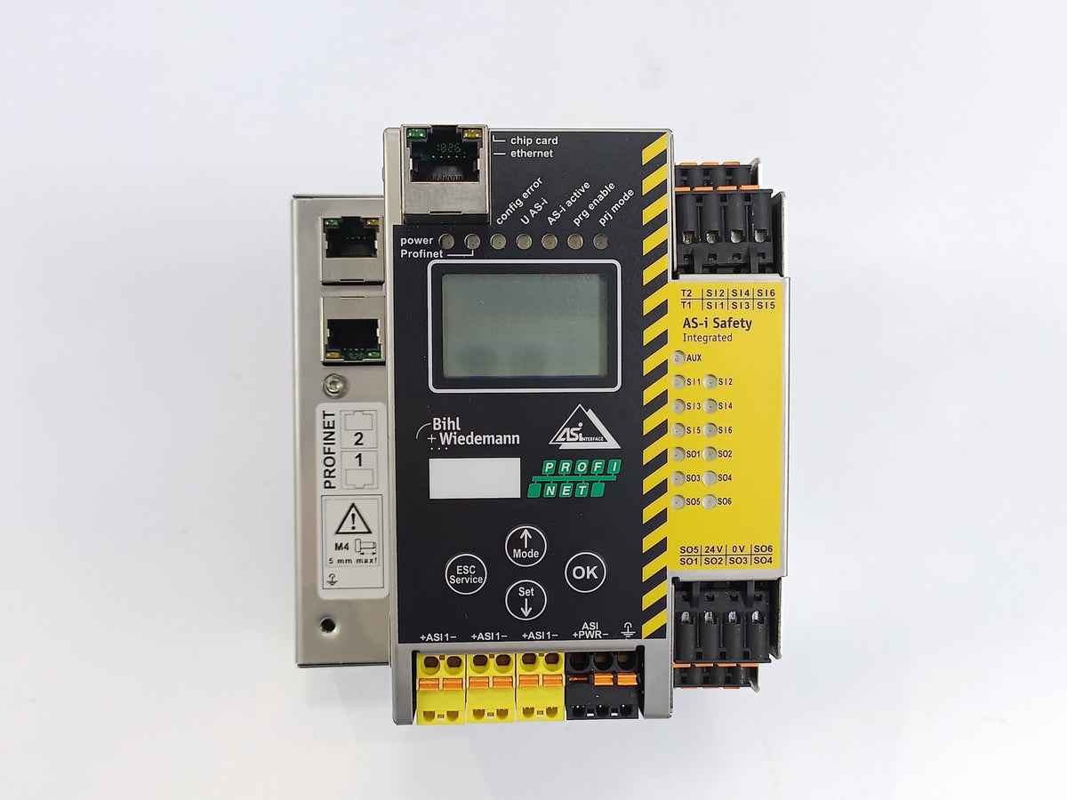 Bihl+Wiedemann BWU2794 AS-i 3.0 Gateway PROFIsafe via PROFINET