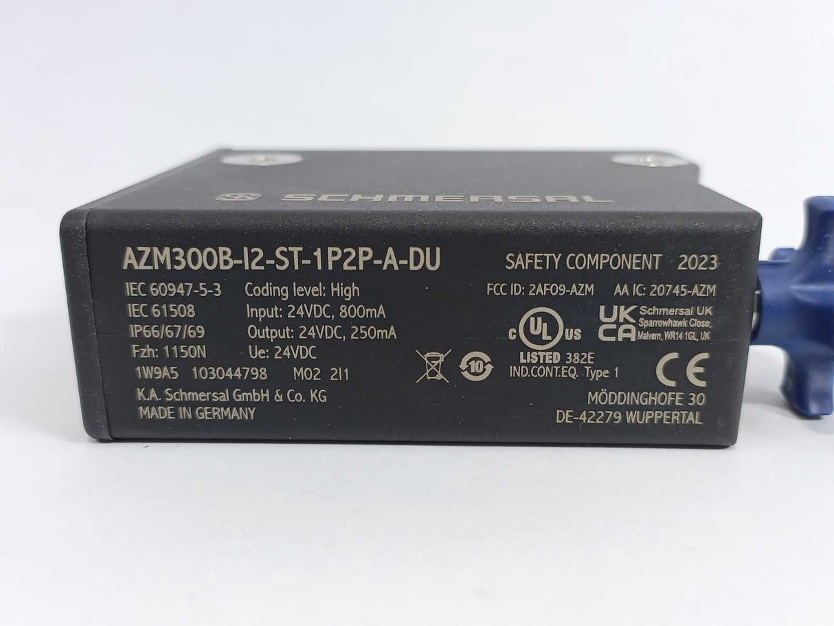 Schmersal 103044798 AZM300B-I2-ST-1P2P-A-DU Safety Interlock Switch