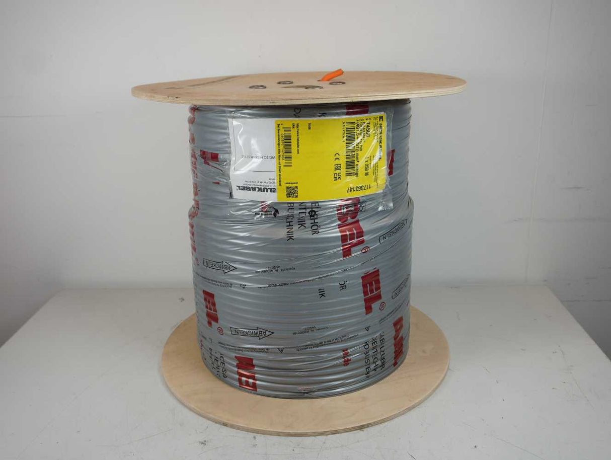 HELUKABEL 74506 TOPSERV 113 PUR (4G1,5 + (2x1)) mm² Orange Cable. 250m Spool