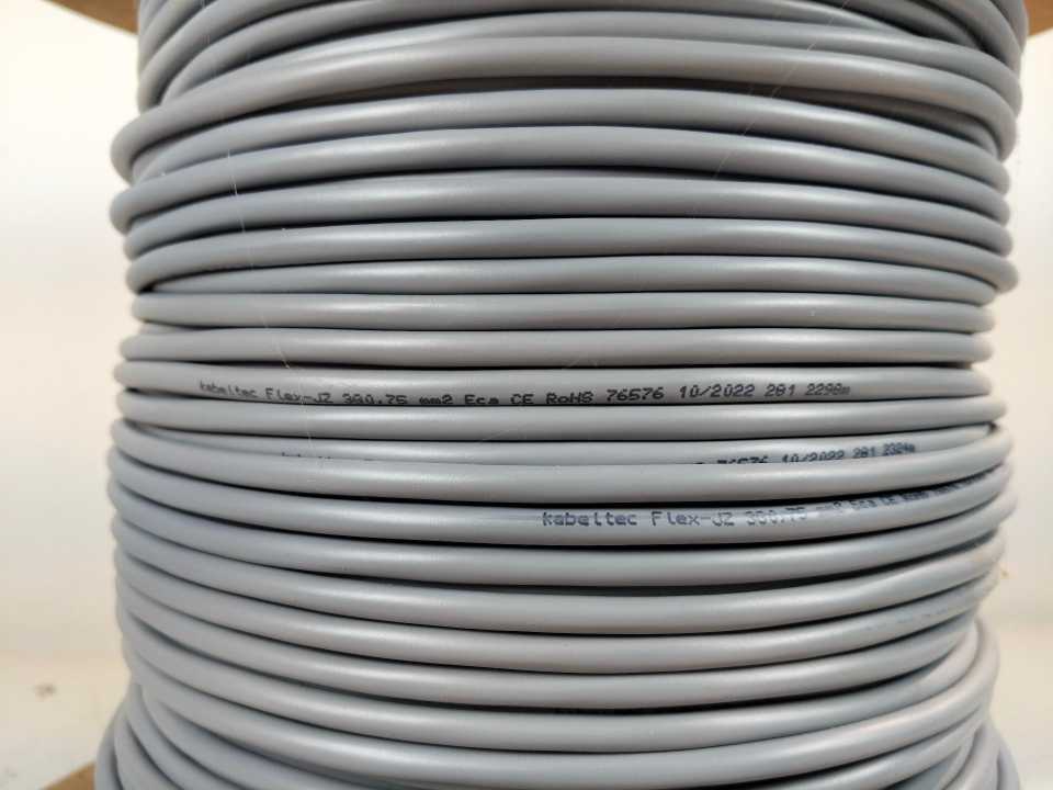 Kabeltec 10030075 YSLY-JZ Control Cable 3G0,75mm² 300/500V. Spool of 200m