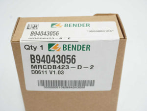 Bender  B94043056 LINETRAXX MRCDB423-D-2 Residual Current Monitor