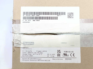 Siemens 6SL3201-0BE21-0AA0 SINAMICS Braking Resistor