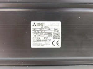 Mitsubishi Electric HG-JR5034 5kW AC Servo Motor