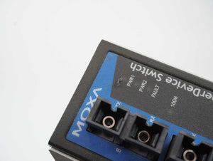 Moxa EDS-308-MM-SC EDS-308-MM-SC missing DIN rail clip