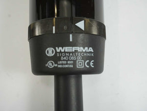 Werma 840 085 00 Signaltechnik Stack Light / Signal Tower 3-colour