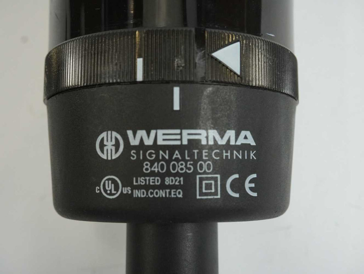 Werma 840 085 00 Signaltechnik Stack Light / Signal Tower 3-colour