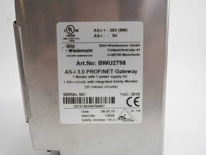 Bihl+Wiedemann BWU2798 AS-i 3.0 PROFINET Gateway