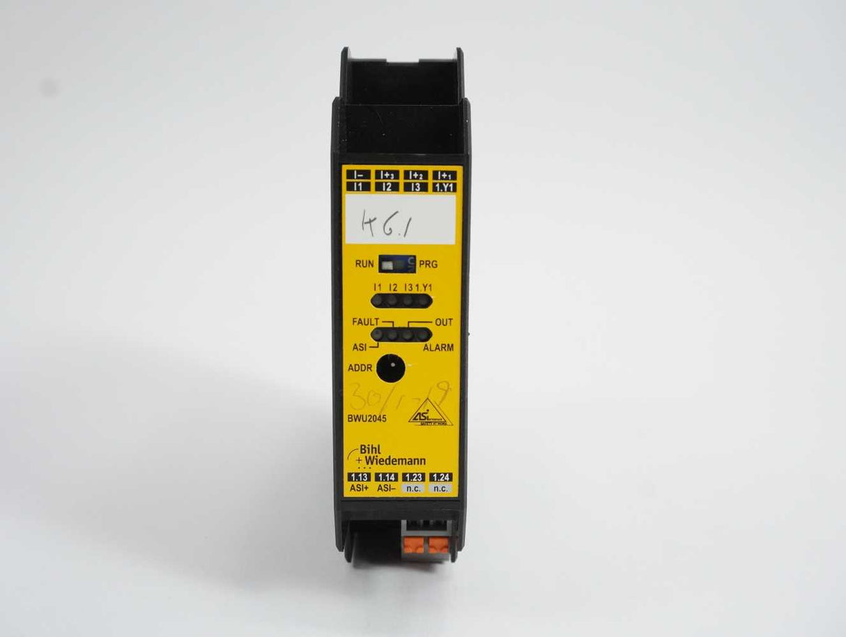 Bihl+Wiedemann BWU2045 AS-i Safety Relay Output Module BWU2045