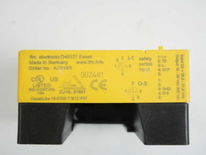 Ifm Electronic AC016S ClassicLine AS-Interface Safety Module 1S-I/1DO T M12 IP67