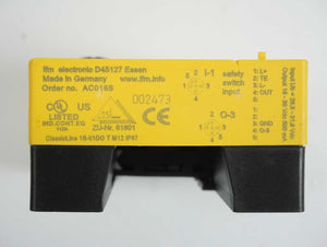 Ifm Electronic AC016S ClassicLine AS-Interface Safety Module 1S-I/1DO T M12 IP67