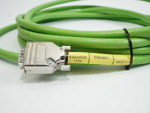 Emerson SIBAAA005 Servo / Encoder Cable Assembly. Length: 5m