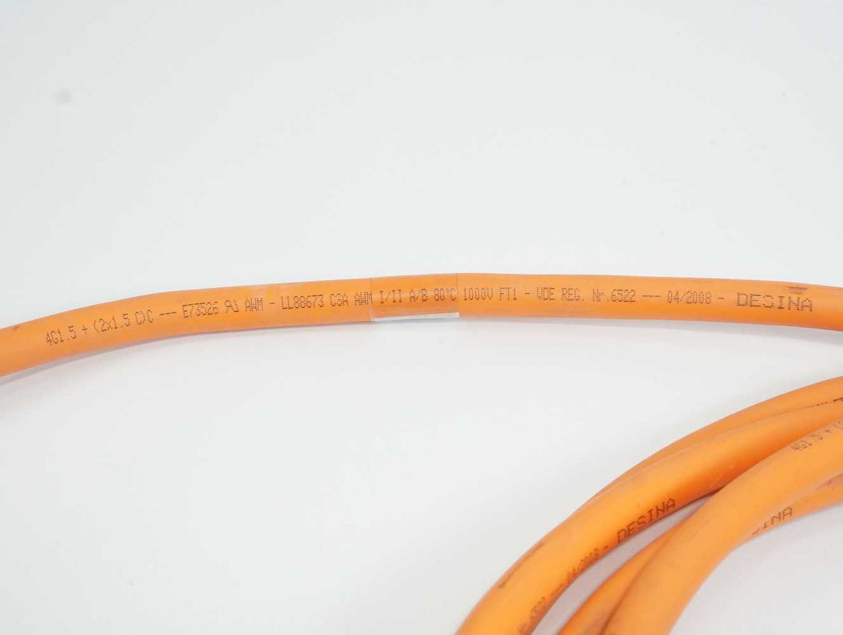 Control Techniques PBBGHA005 Orange Servo Cable PBBGHA005. Length: 5m