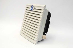 EBM-Papst K2S168-AA17-05 AC Diagonal Cooling Fan with Guard in Rittal Cabinet