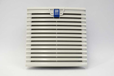 EBM-Papst K2S168-AA17-05 AC Diagonal Cooling Fan with Guard in Rittal Cabinet