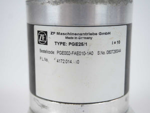 ZF Maschinenantriebe PGE002-FAE010-1A0 PGE25/1 Planetary Gearbox