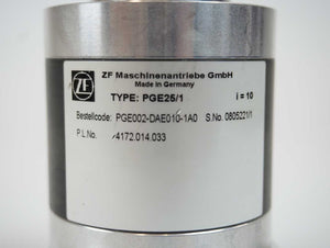 ZF Maschinenantriebe PGE002-DAE010-1A0 PGE25/1 Planetary Gearbox i=10