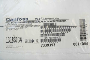 Danfoss FC-302PK55T5E20H1XGXXXXSXXXXAXBXCXXXXDX VLT AutomationDrive FC-302