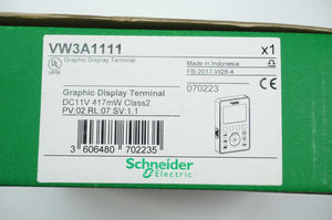 Schneider Electric VW3A1111 Graphic Display Terminal 070223