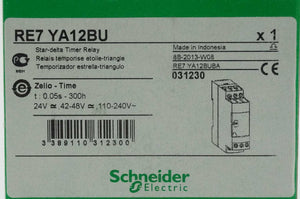 Schneider Electric RE7YA12BU Zelio-Time Star-Delta Timer Relay 031230