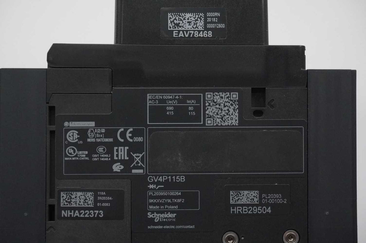 Schneider Electric GV4P115B Motor Circuit Breaker