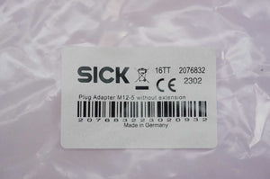 SICK 2076832 Plug Adapter M12-5 Without Extension