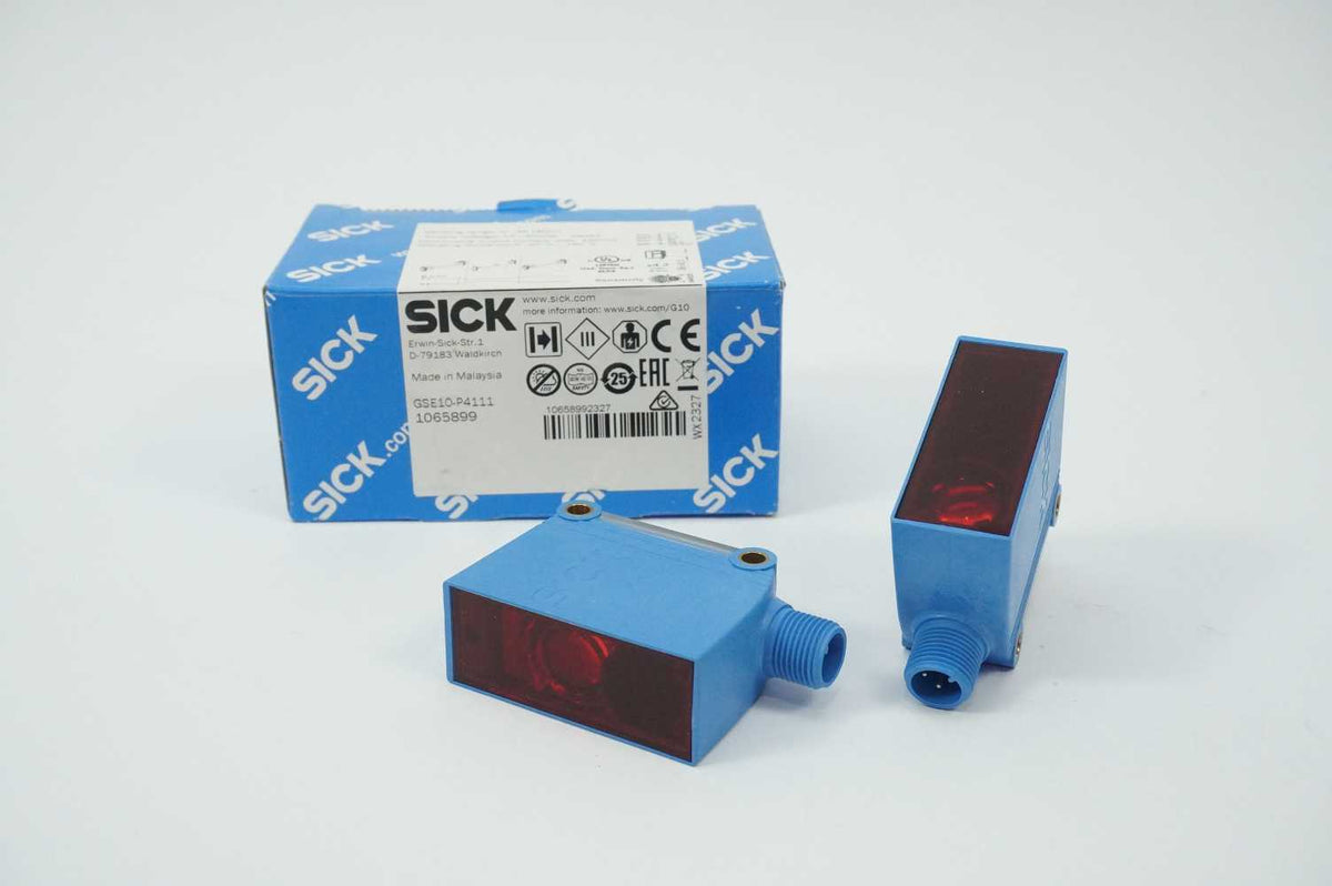 SICK 1065899 GSE10-P4111 Through-beam Photoelectric Sensor Pair