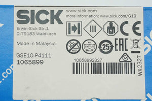 SICK 1065899 GSE10-P4111 Through-beam Photoelectric Sensor Pair