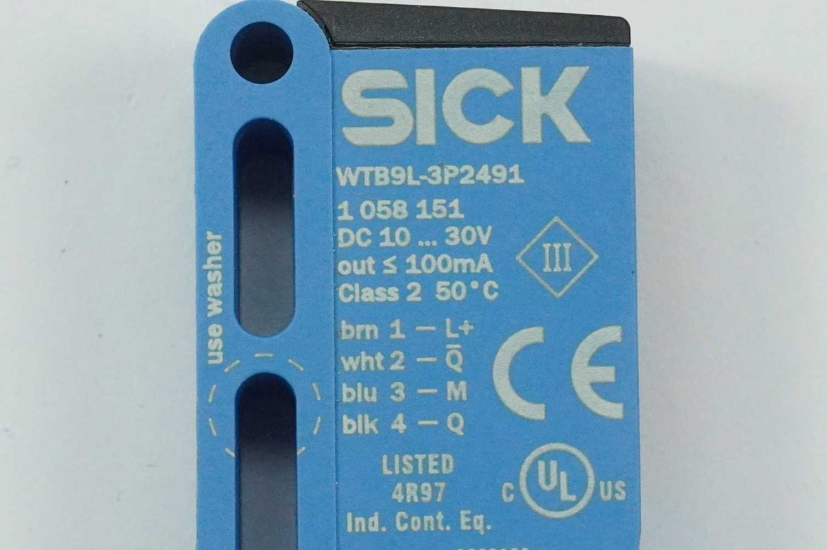 SICK 1058151 WTB9L-3P2491 Photoelectric Sensor