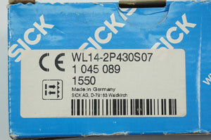 SICK 1045089 WL14-2P430S07 Photoelectric Sensor