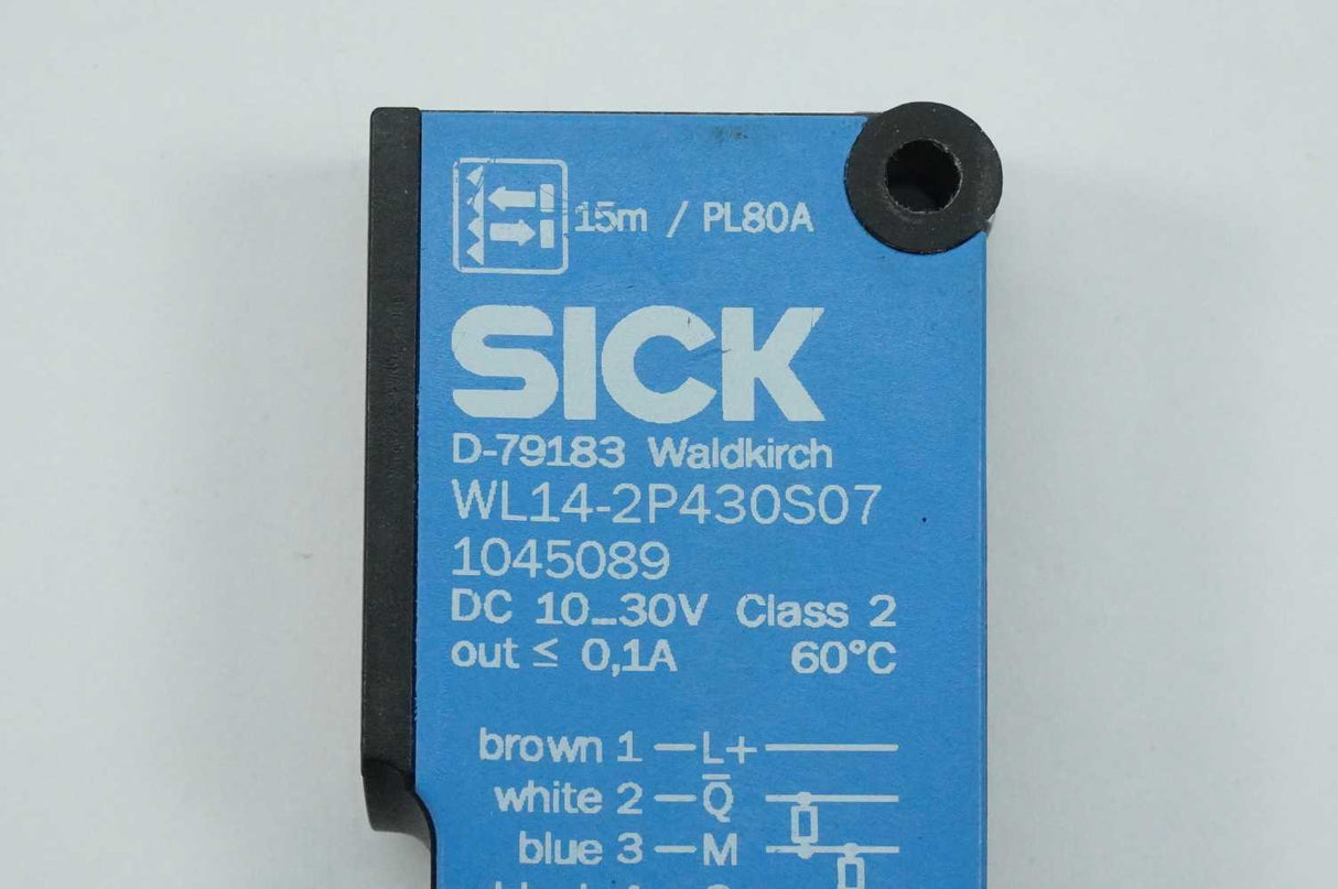 SICK 1045089 WL14-2P430S07 Photoelectric Sensor