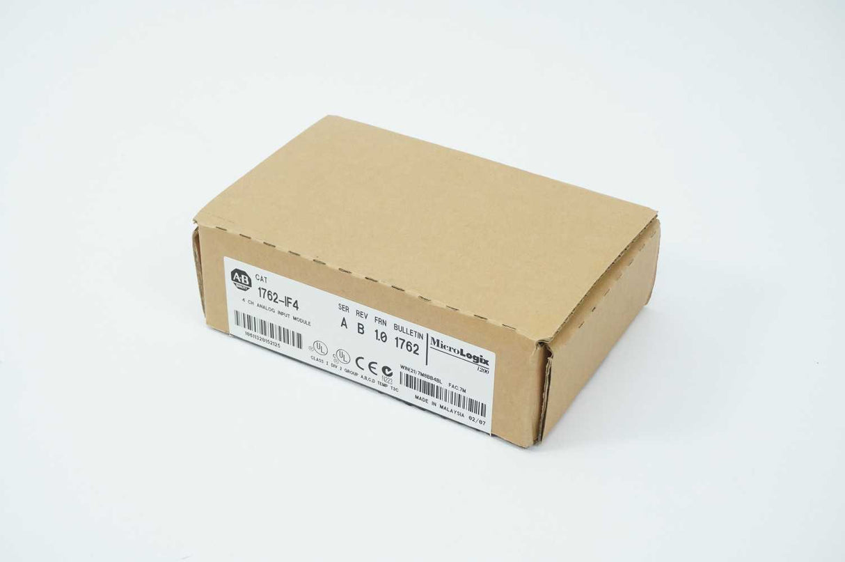 AB 1762-IF4 MicroLogix 1200 Series A 4 CH Analog Input Module
