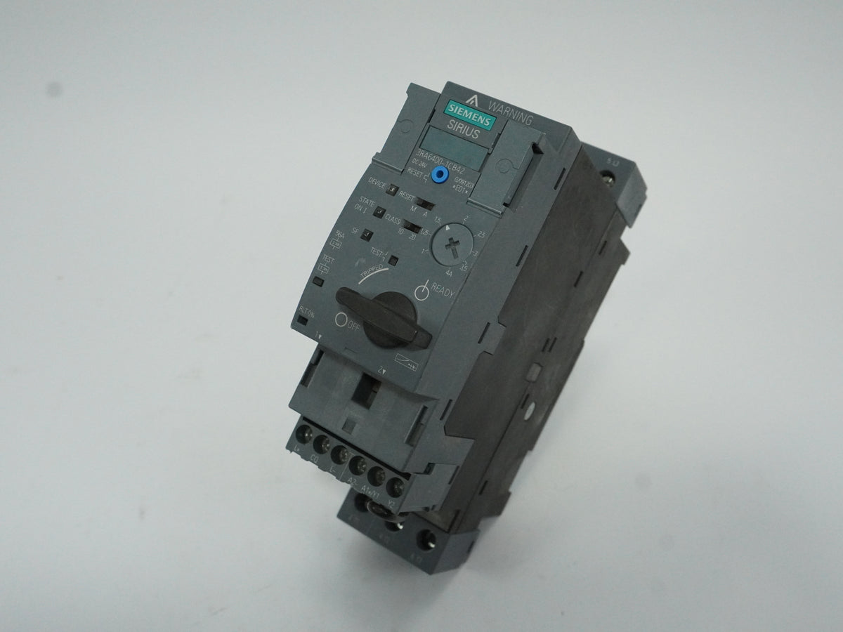Siemens 3RA6400-1CB42 SIRIUS Compact Manual Motor Starter / Controller