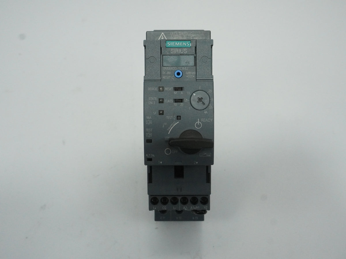 Siemens 3RA6400-1CB42 SIRIUS Compact Manual Motor Starter / Controller