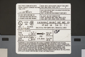 Siemens 3RA6400-1CB42 SIRIUS Compact Manual Motor Starter / Controller