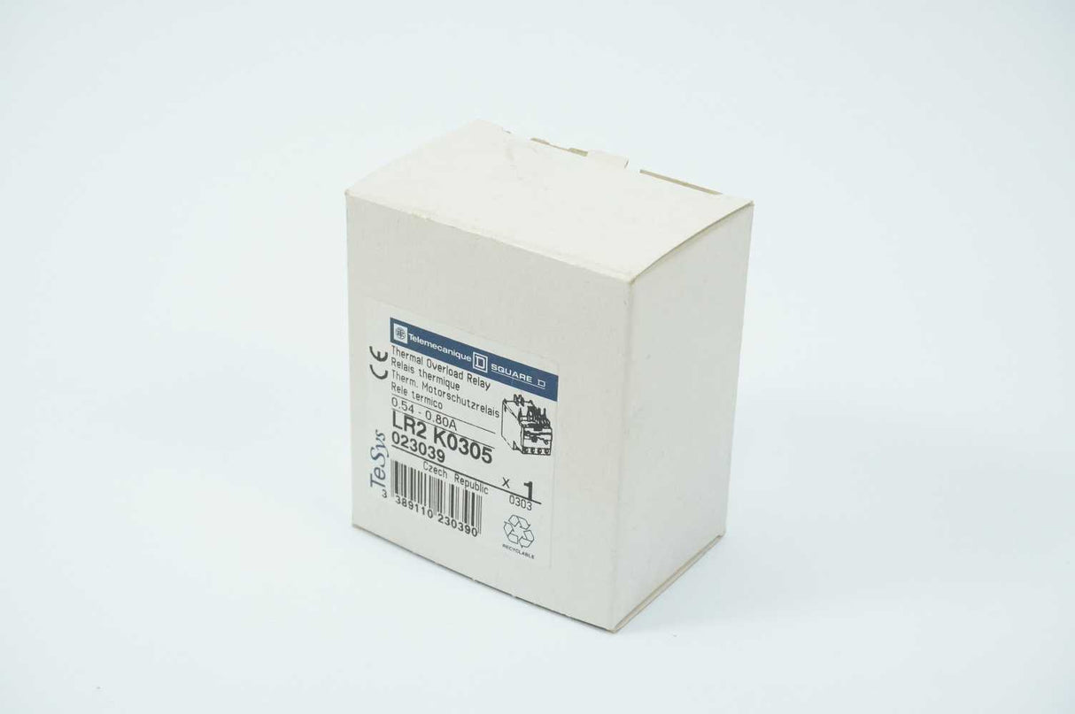 TELEMECANIQUE LR2K0305 TeSys Thermal Overload Relay 023039