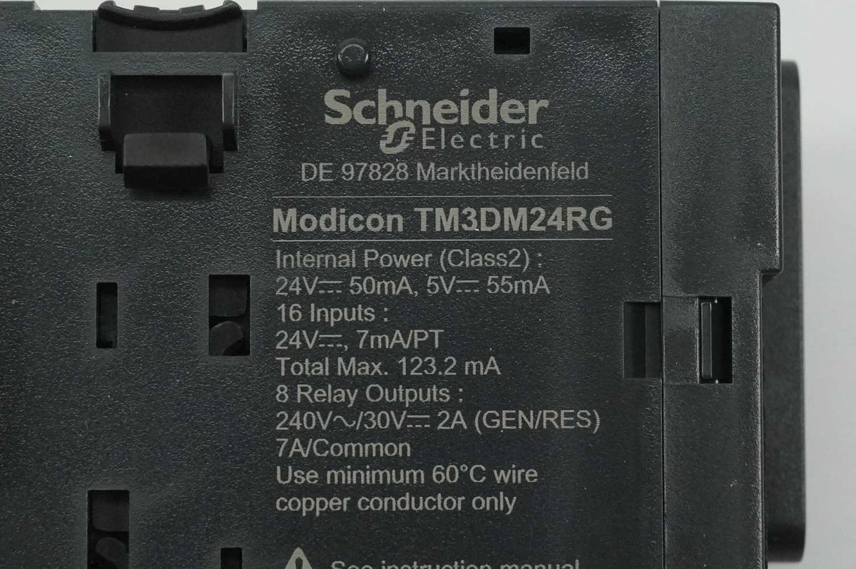 Schneider Electric TM3DM24RG Module TM3-24 IO Relays Spring