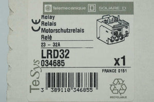Schneider Electric LRD32 TeSys Thermal Overload Relay 23-32A 034685