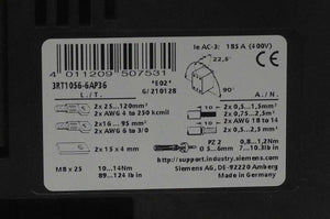 Siemens 3RT1056-6AP36 with 3RH1921-1DA11