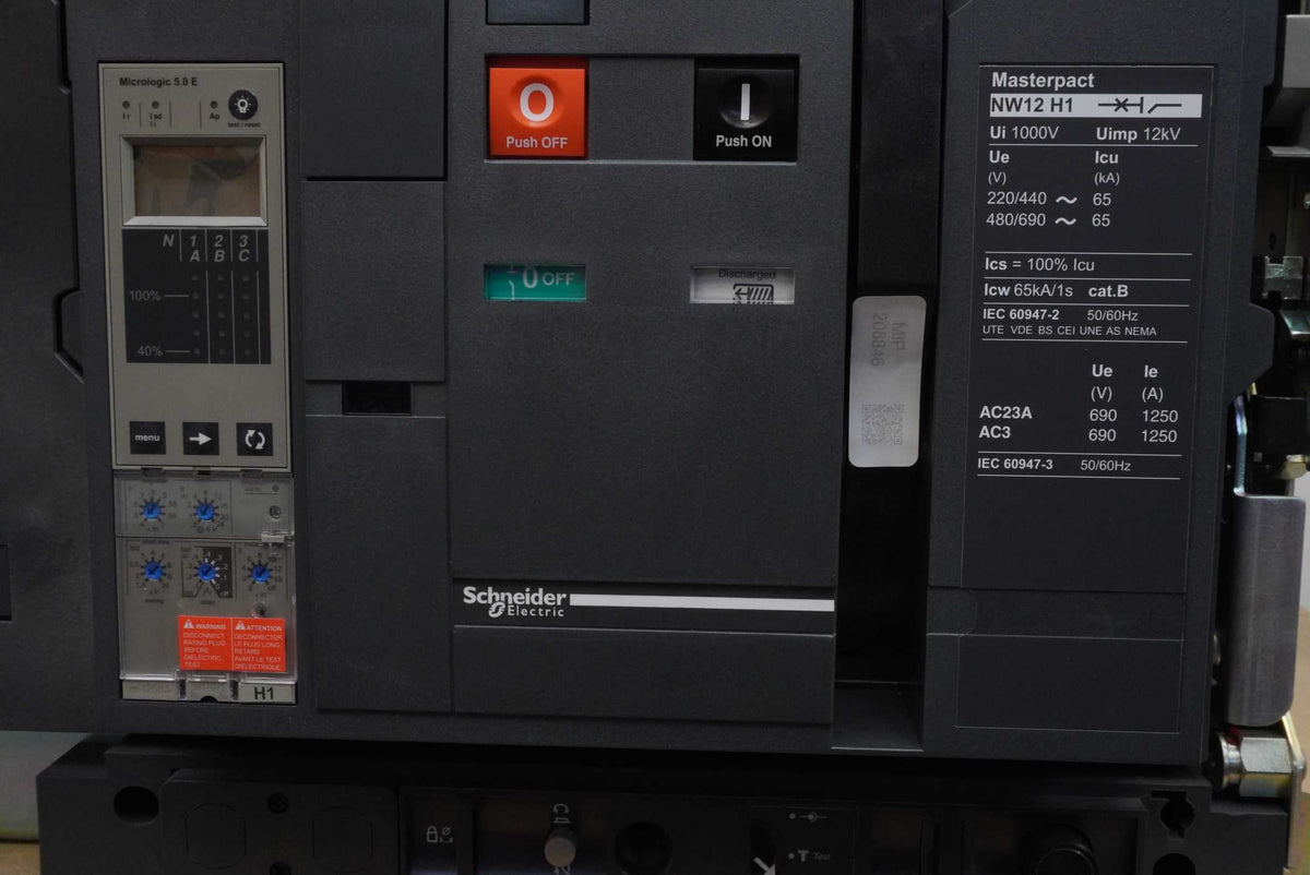 Schneider Electric NW12H14PMDO5.0E Masterpact NW12 H1 Air Circuit Breaker unit