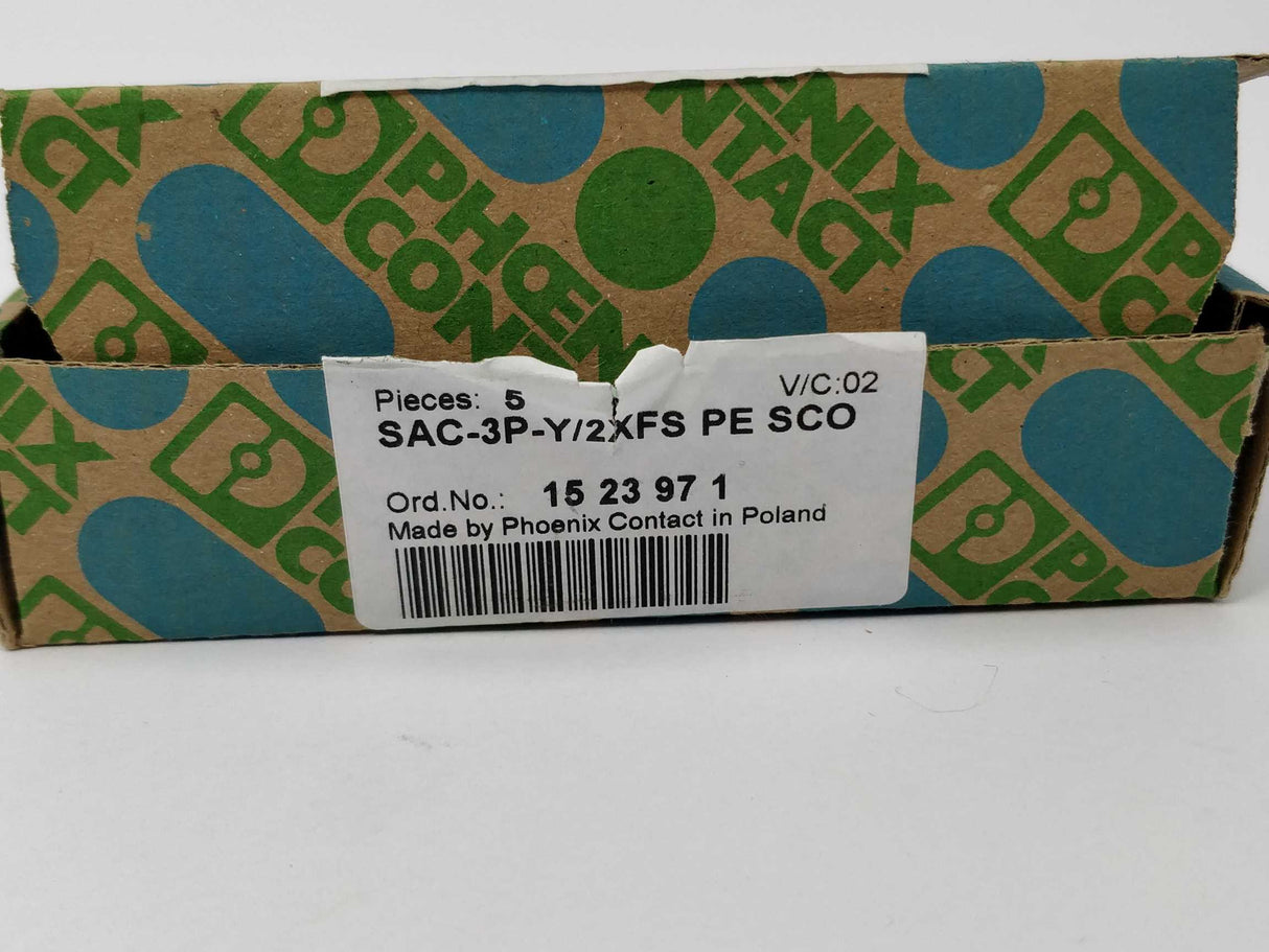 Phoenix Contact SAC-3P-Y/2XFS PE SCO Y distributor