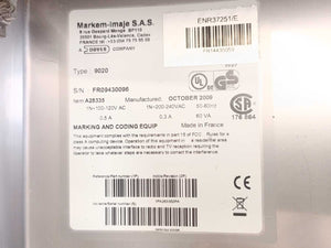 MARKEM IMAJE A28335 9020 Inkjet Printer