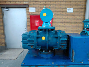 AERZEN GMA 13F7 Positive Displacement High Vacuum Blower w/ ABB Motor