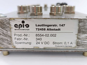 EPIS Microcomputer 8554-02.002 MEGAMAT, MP300, 2514-0194