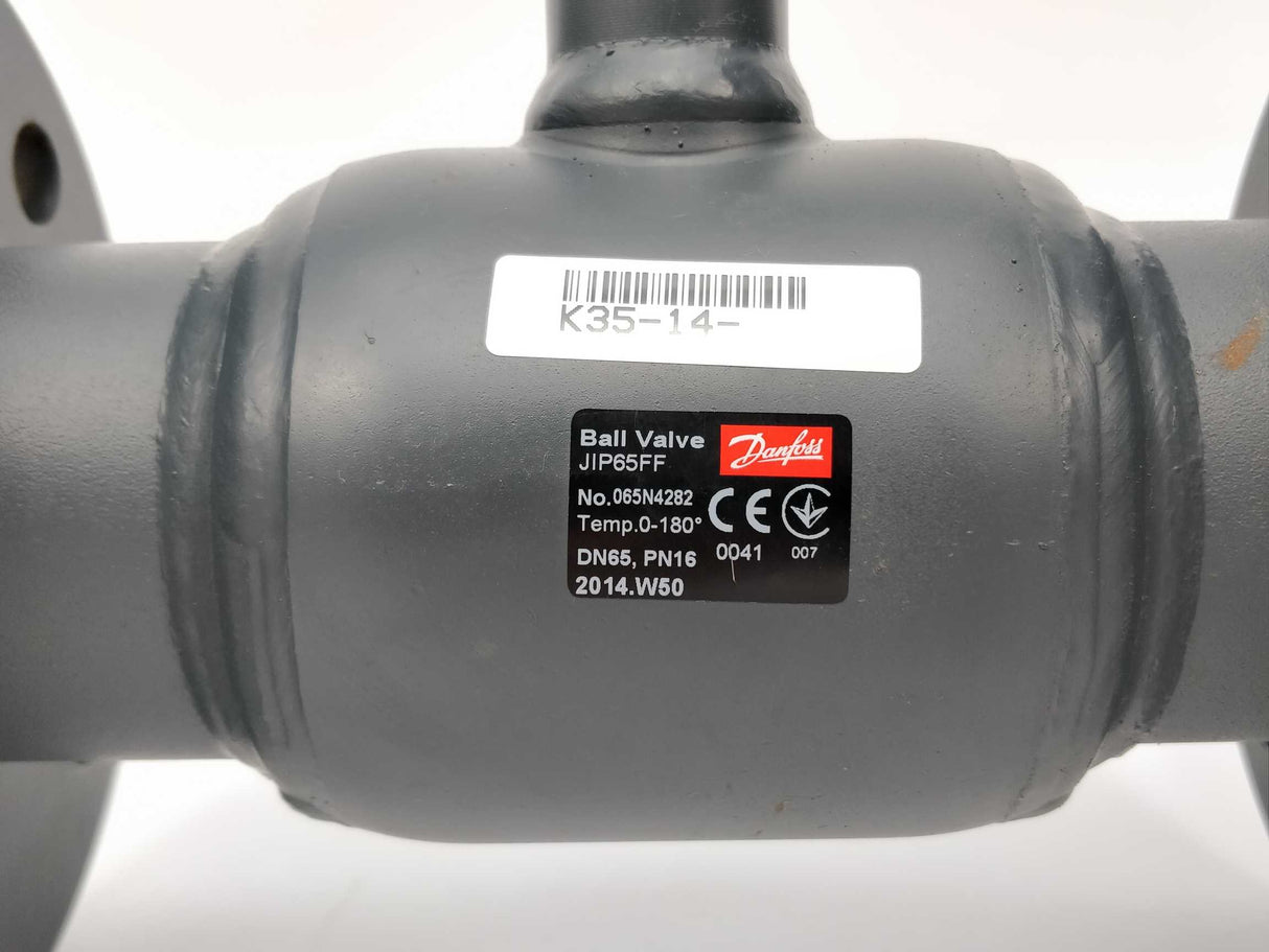 Danfoss 065N4282 Ball valve with handle JIP65FF DN 65 PN16
