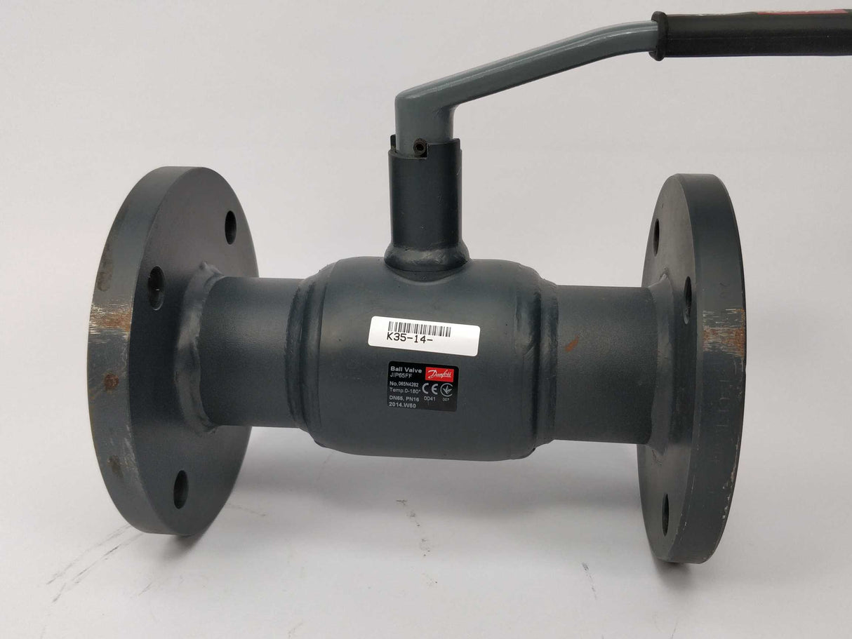 Danfoss 065N4282 Ball valve with handle JIP65FF DN 65 PN16