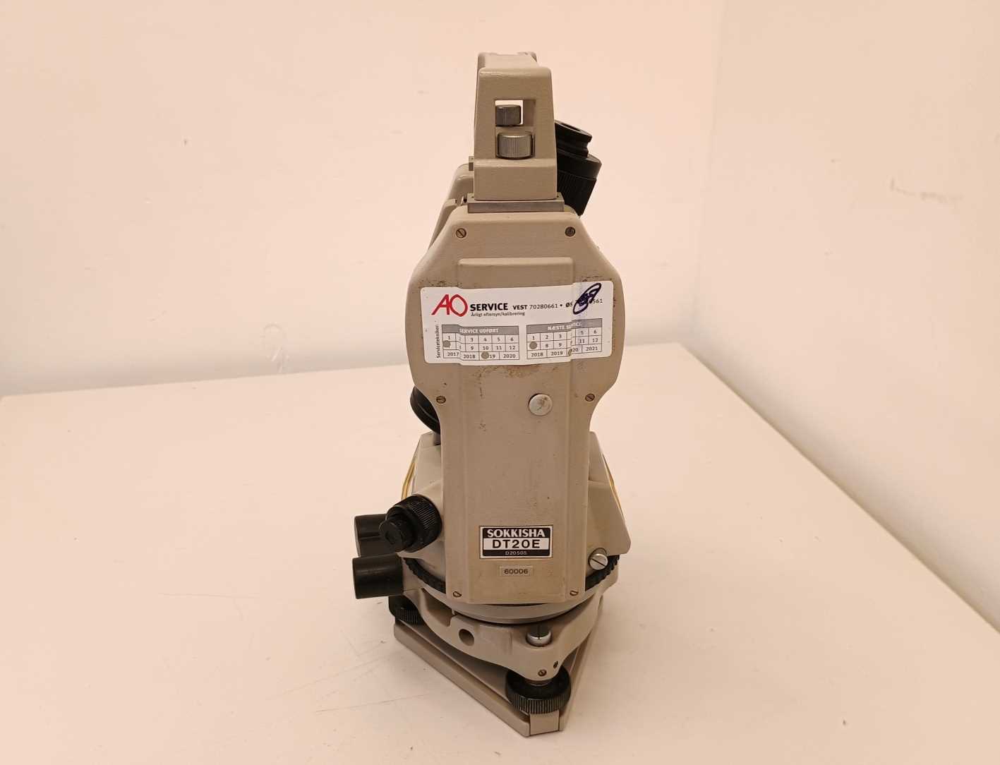 SOKKISHA DT20E D20505 THEODOLITE 60006 – Buy2Sell ApS SOKKISHA DT20E D20505 THEODOLITE 60006 – Buy2Sell ApS