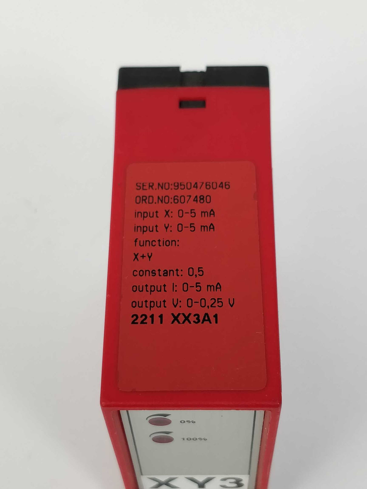 PR Electronics 2211 3A1 Analog Calculator