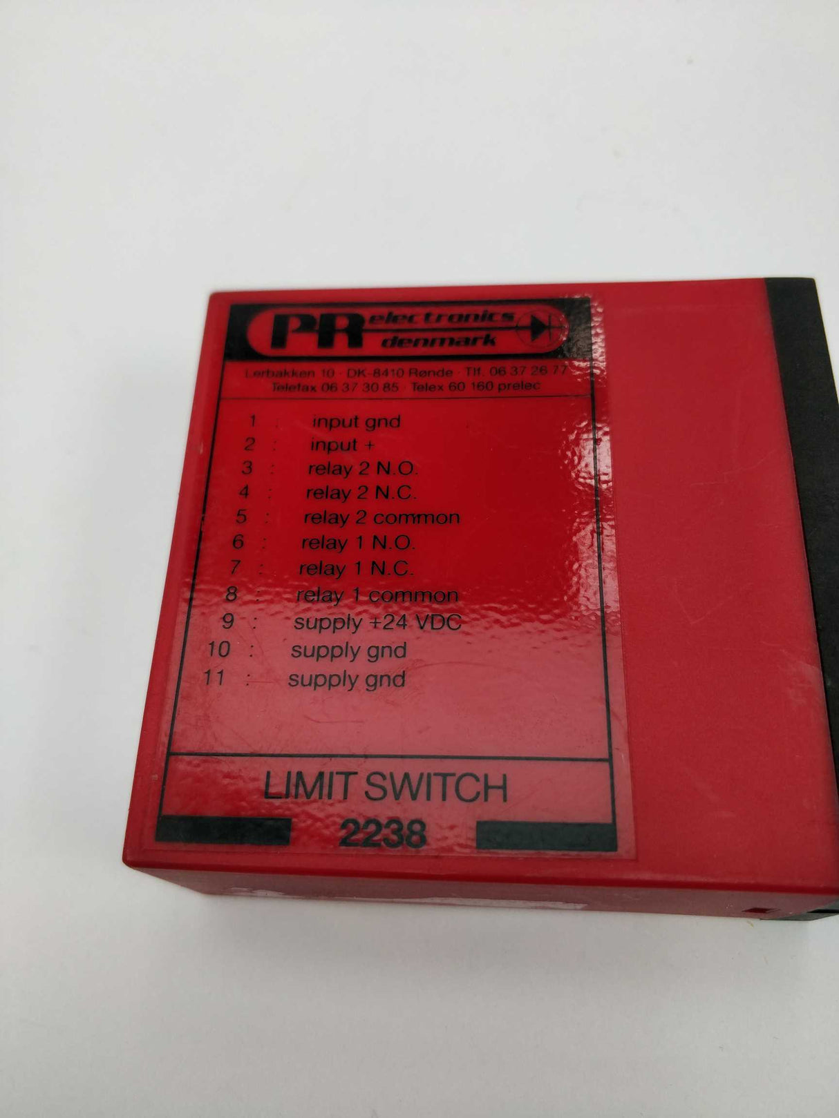 PR Electronics 2238 B1C Limit Switch