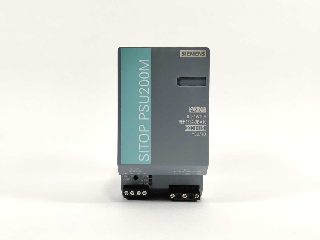 Siemens 6EP1334-3BA10 Sitop PSU200M Power Supply 24V 10A